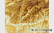 Physical Map of Wangcang