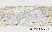 Classic Style Panoramic Map of Wangcang