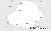 Silver Style Simple Map of Wangcang