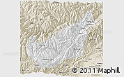 Classic Style 3D Map of Wenchuan