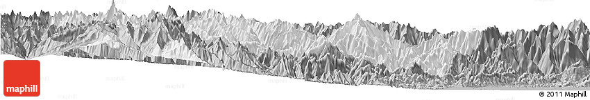 Gray Horizon Map of Wenchuan