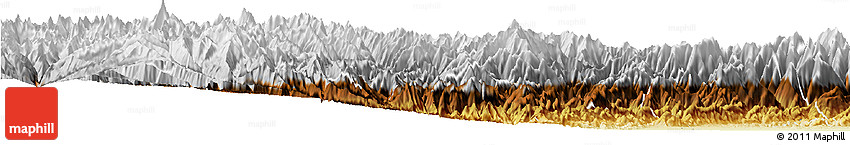 Physical Horizon Map of Wenchuan