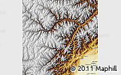 Physical Map of Wenchuan