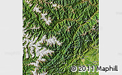 Satellite Map of Wenchuan