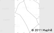 Blank Simple Map of Wenjiang, no labels