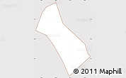 Classic Style Simple Map of Wenjiang, cropped outside
