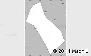 Gray Simple Map of Wenjiang