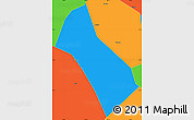 Political Simple Map of Wenjiang