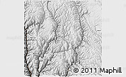 Physical 3D Map of Xiangcheng, semi-desaturated