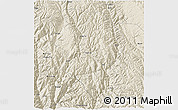 Shaded Relief 3D Map of Xiangcheng