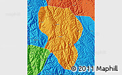 Political Map of Xiangcheng