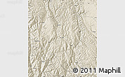 Shaded Relief Map of Xiangcheng