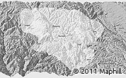 Gray Panoramic Map of Xiangcheng