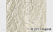 Shaded Relief Map of Xichang