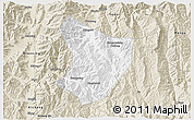 Classic Style 3D Map of Xide