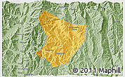 Savanna Style 3D Map of Xide
