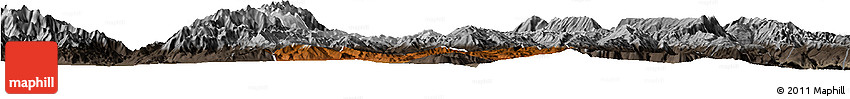 Physical Horizon Map of Xide, darken, semi-desaturated