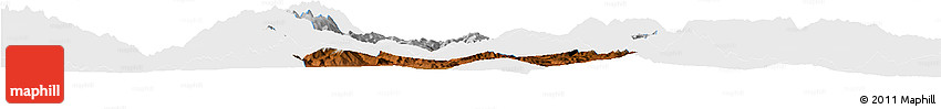 Physical Horizon Map of Xide, single color outside