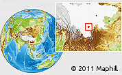 Physical Location Map of Xide, highlighted parent region