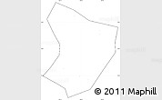 Blank Simple Map of Xide, cropped outside, no labels