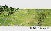 Satellite Panoramic Map of Xindu