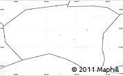 Blank Simple Map of Xindu, no labels