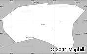 Gray Simple Map of Xindu