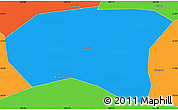 Political Simple Map of Xindu