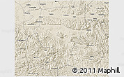 Shaded Relief 3D Map of Xuyong