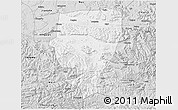 Silver Style 3D Map of Xuyong