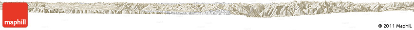 Classic Style Horizon Map of Yajiang