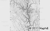 Physical Map of Yajiang, lighten, desaturated