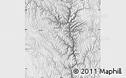 Physical Map of Yajiang, lighten, semi-desaturated