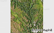 Satellite Map of Yajiang