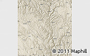 Shaded Relief Map of Yajiang