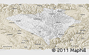 Classic Style Panoramic Map of Yajiang