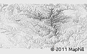 Physical Panoramic Map of Yajiang, lighten