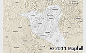 Classic Style 3D Map of Yanting