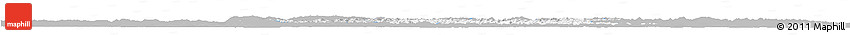 Gray Horizon Map of Yanting, single color outside