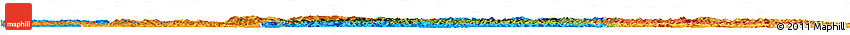 Satellite Horizon Map of Yanting, political outside