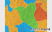 Political Map of Yanting