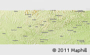 Physical Panoramic Map of Yanting