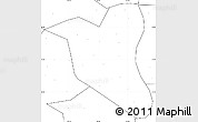 Blank Simple Map of Yanting, no labels