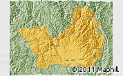 Savanna Style 3D Map of Yanyuan