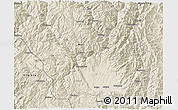 Shaded Relief 3D Map of Yanyuan