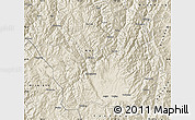 Shaded Relief Map of Yanyuan