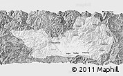 Gray Panoramic Map of Yanyuan