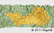 Savanna Style Panoramic Map of Yanyuan