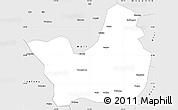 Silver Style Simple Map of Yanyuan