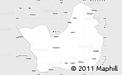 Silver Style Simple Map of Yanyuan